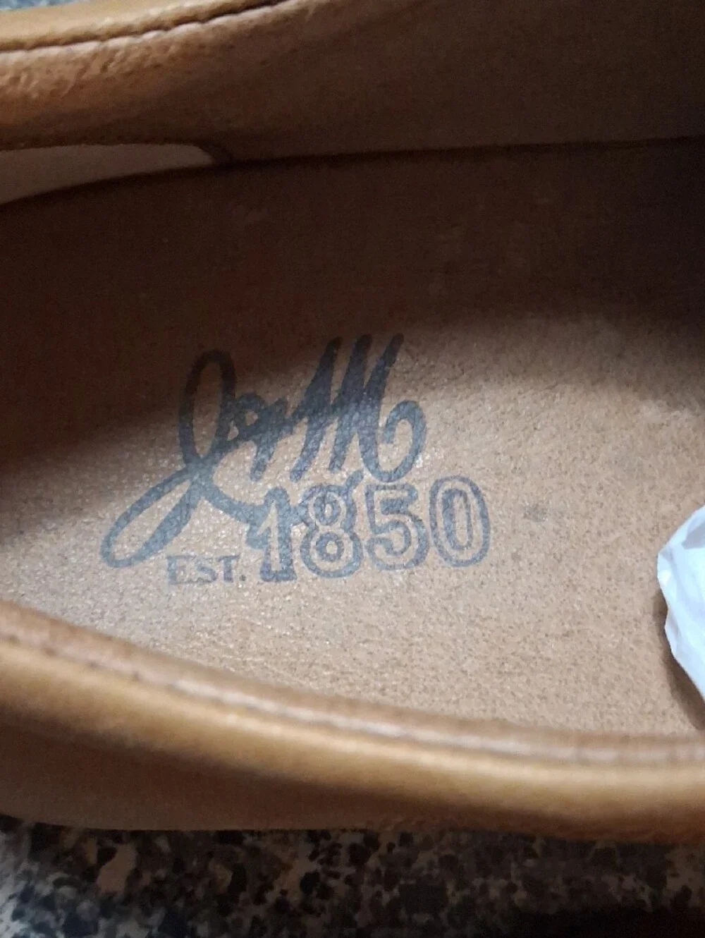 J&M Men's Lace-Up Sneakers in Tan Size 9M